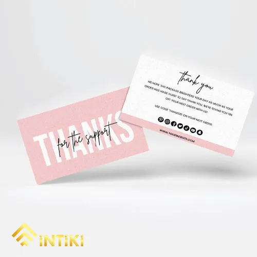 Thank you card phổ thông